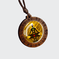 Collier 7 Chakras Pendentif Zen