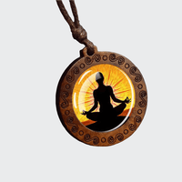 Collier 7 Chakras Pendentif Zen