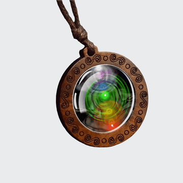 Collier 7 Chakras Pendentif Zen
