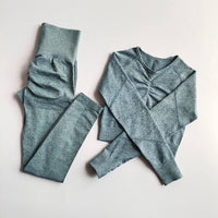 Combinaison de Yoga avec Top Long
