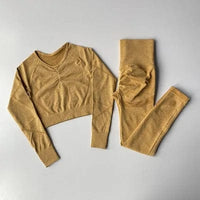 Combinaison de Yoga avec Top Long