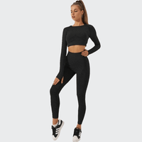 Combinaison de Yoga avec Top Long