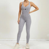 Combinaison de Yoga Design Fil Croisé