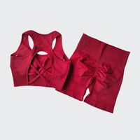 Combinaison de Yoga Été Dos Croisé