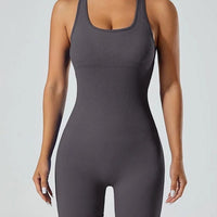 Combinaison Short Dos Nu Sport | Yogaova