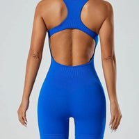 Combinaison Short Dos Nu Sport | Yogaova