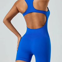 Combinaison Short Dos Nu Sport | Yogaova