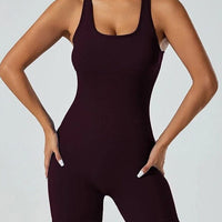 Combinaison Short Dos Nu Sport | Yogaova