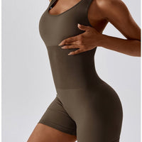 Combinaison Short Moulante Sport | Yogaova