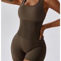 Combinaison Short Moulante Sport | Yogaova