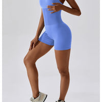 Combinaison Short Moulante Sport | Yogaova