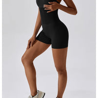 Combinaison Short Moulante Sport | Yogaova