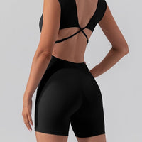 Combinaison Sport Bretelles Croisées | Yogaova