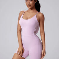 Combinaison Sport Courte Femme | Yogaova