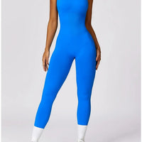 Combinaison Sport Gainante Sans Manche - PowerStride | Yogaova