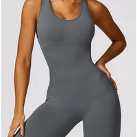 Combinaison Sport Gainante Sans Manche - PowerStride | Yogaova
