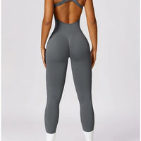 Combinaison Sport Gainante Sans Manche - PowerStride | Yogaova