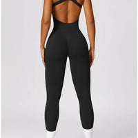 Combinaison Sport Gainante Sans Manche - PowerStride | Yogaova