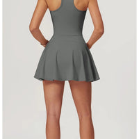 Combinaison Sport Jupe Short - Elégance | Yogaova