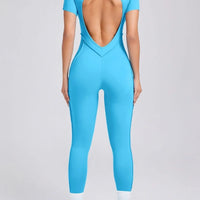 Combinaison Sport Manches Courtes Fitness Yoka - 2025 | Yogaova