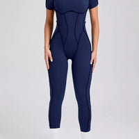 Combinaison Sport Manches Courtes Fitness Yoka - 2025 | Yogaova