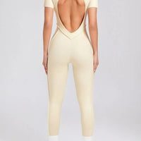 Combinaison Sport Manches Courtes Fitness Yoka - 2025 | Yogaova