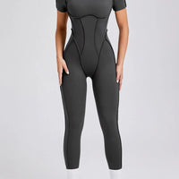 Combinaison Sport Manches Courtes Fitness Yoka - 2025 | Yogaova
