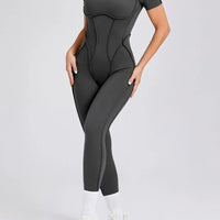 Combinaison Sport Manches Courtes Fitness Yoka - 2025 | Yogaova