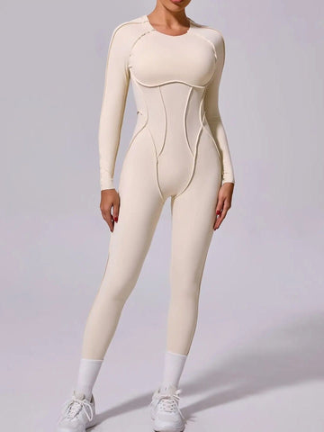 Combinaison Sport Manches Longues Sculptante Yoka - 2025 | Yogaova