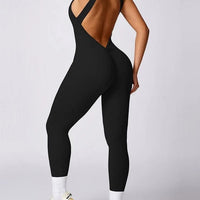 Combinaison Sport Sans Manche Dos Nu - PowerStride | Yogaova