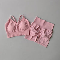 Combinaison yoga rose