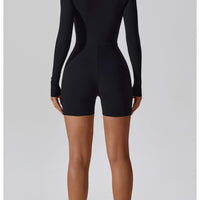 Combishort Sport Manches Longues | Yogaova