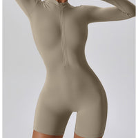 Combishort Sport Manches Longues | Yogaova