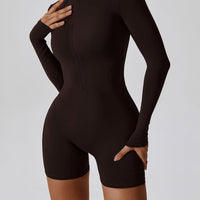 Combishort Sport Manches Longues | Yogaova
