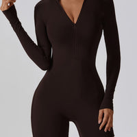 Combishort Sport Manches Longues | Yogaova