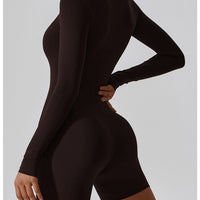 Combishort Sport Manches Longues | Yogaova