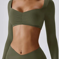 Crop Top Soutien-Gorge Sport | Yogaova