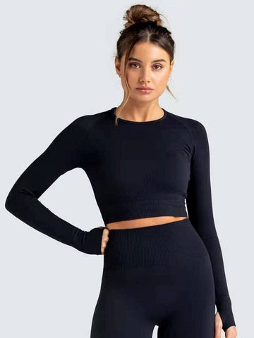 Crop Top Sport Moulant | Yogaova