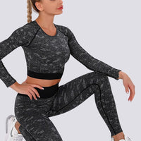 Ensemble Legging et Crop Top - Sport | Yogaova