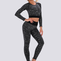 Ensemble Legging et Crop Top - Sport | Yogaova