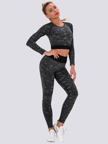 Ensemble Legging et Crop Top - Sport | Yogaova