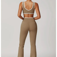 Ensemble Legging Évasé et Brassière - Modelant | Yogaova