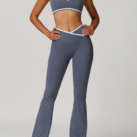 Ensemble Legging Évasé et Brassière - Modelant | Yogaova