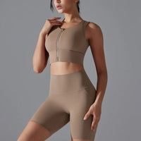 Ensemble Short Brassière Maintien Fort - Suprem | Yogaova
