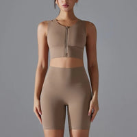 Ensemble Short Brassière Maintien Fort - Suprem | Yogaova