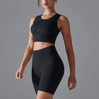 Ensemble Short Brassière Maintien Fort - Suprem | Yogaova