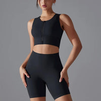 Ensemble Short Brassière Maintien Fort - Suprem | Yogaova