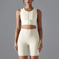 Ensemble Short Brassière Maintien Fort - Suprem | Yogaova