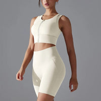 Ensemble Short Brassière Maintien Fort - Suprem | Yogaova