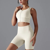 Ensemble Short Brassière Maintien Fort - Suprem | Yogaova